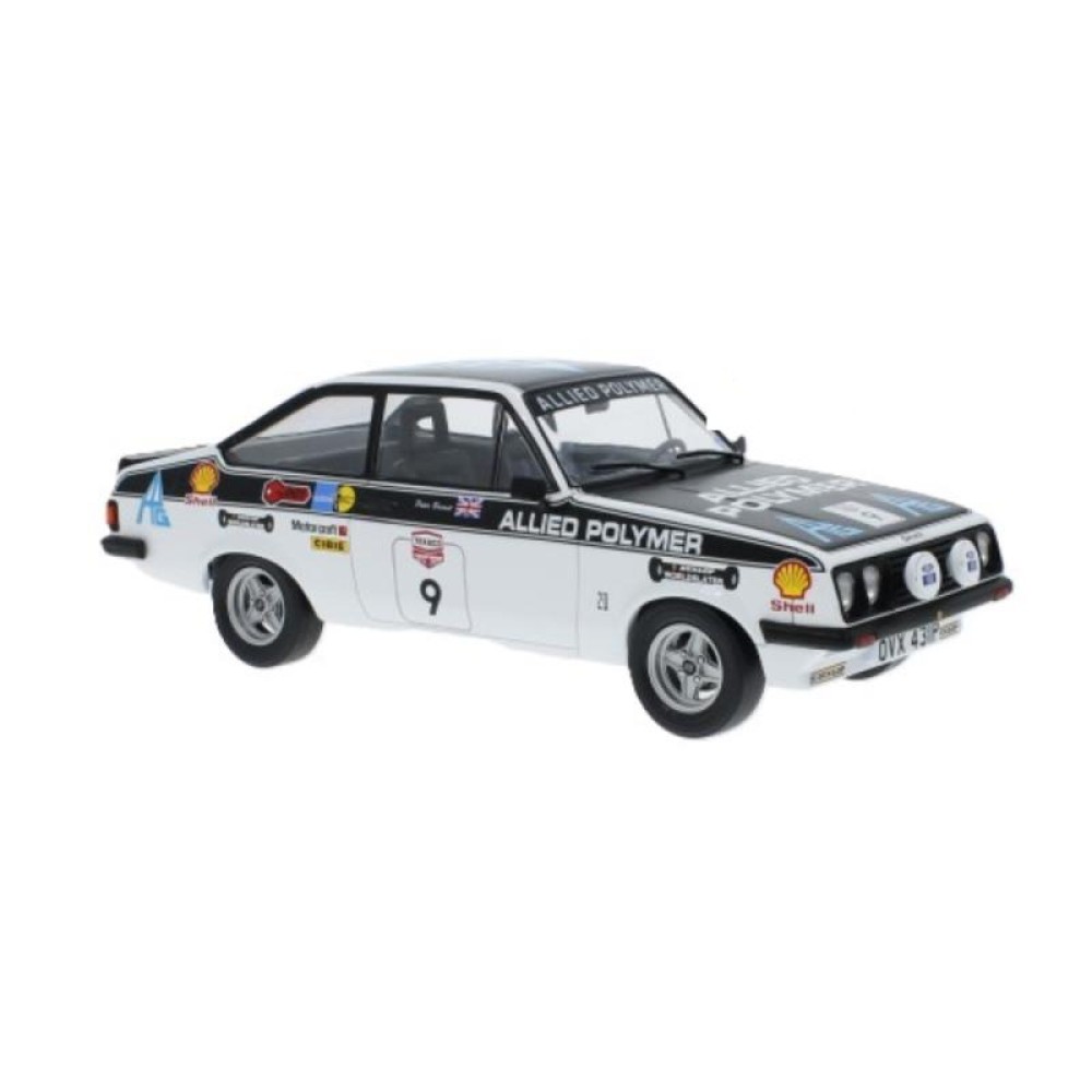1/18 - Ford Escort MK II RS 2000, Nº9, FIA World Rally Championship, Tour of Great Britain, 1977