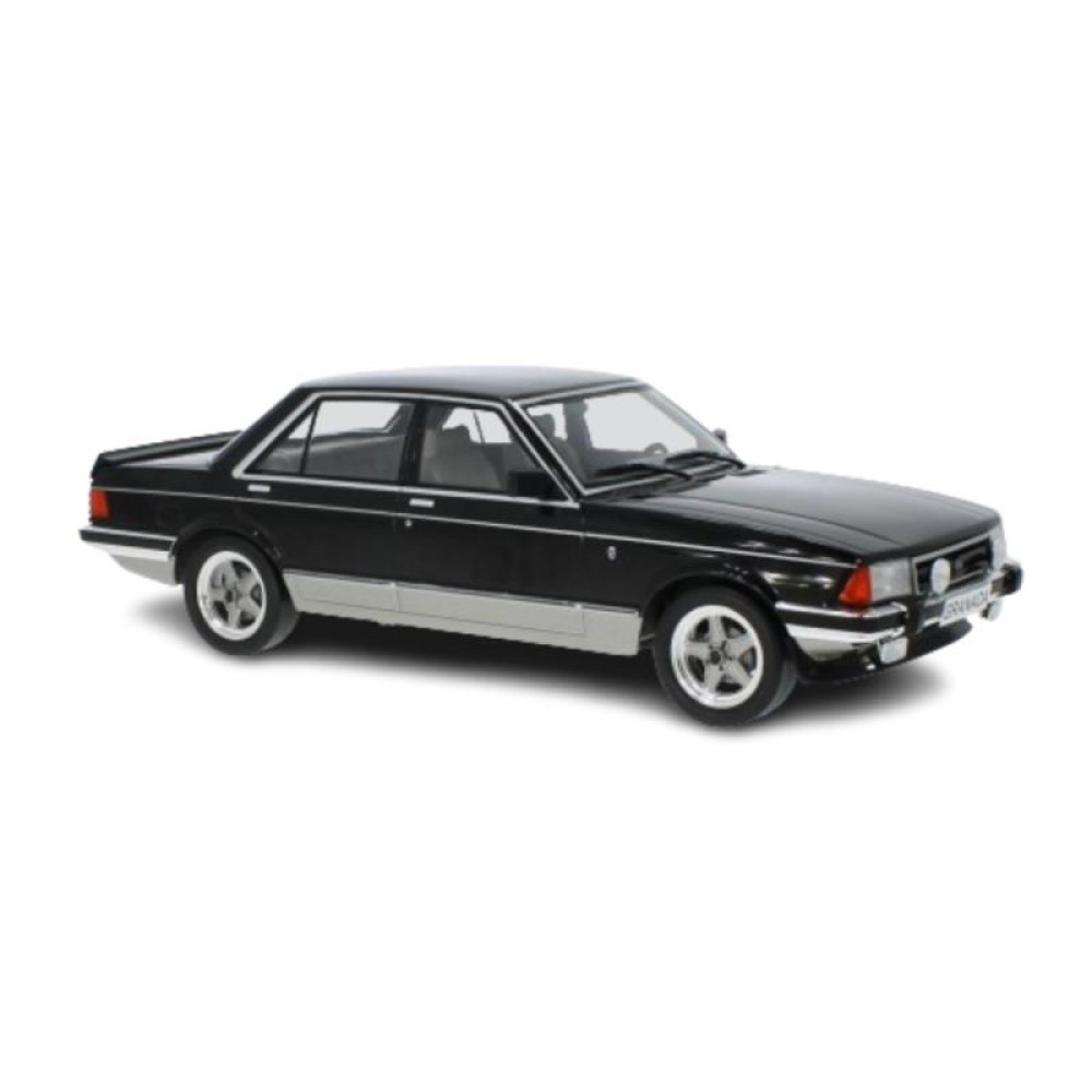 1/18 - Ford Granada MK II 2,8 Ghia, preto/cinzento, 1982