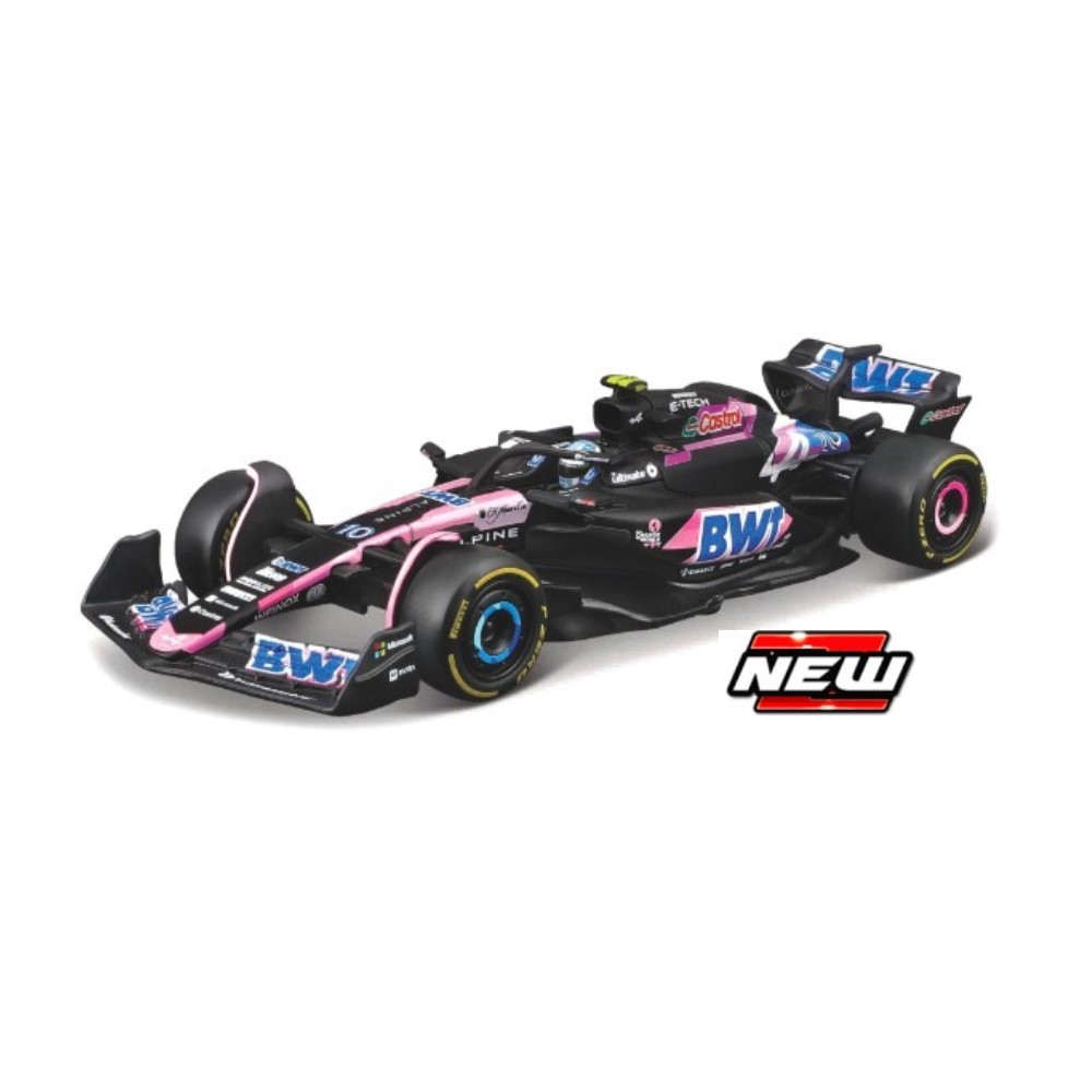 1/43 - F1 Alpine A524 nº31 - Pierre Gasly com Capacete