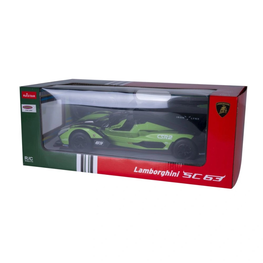 1/14 - Lamborghini SC63 LMDH, verde - 2,4GHz